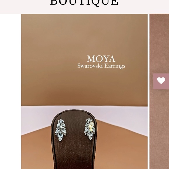 Bridal Earring Set *New in Box* - Picture 3 of 6